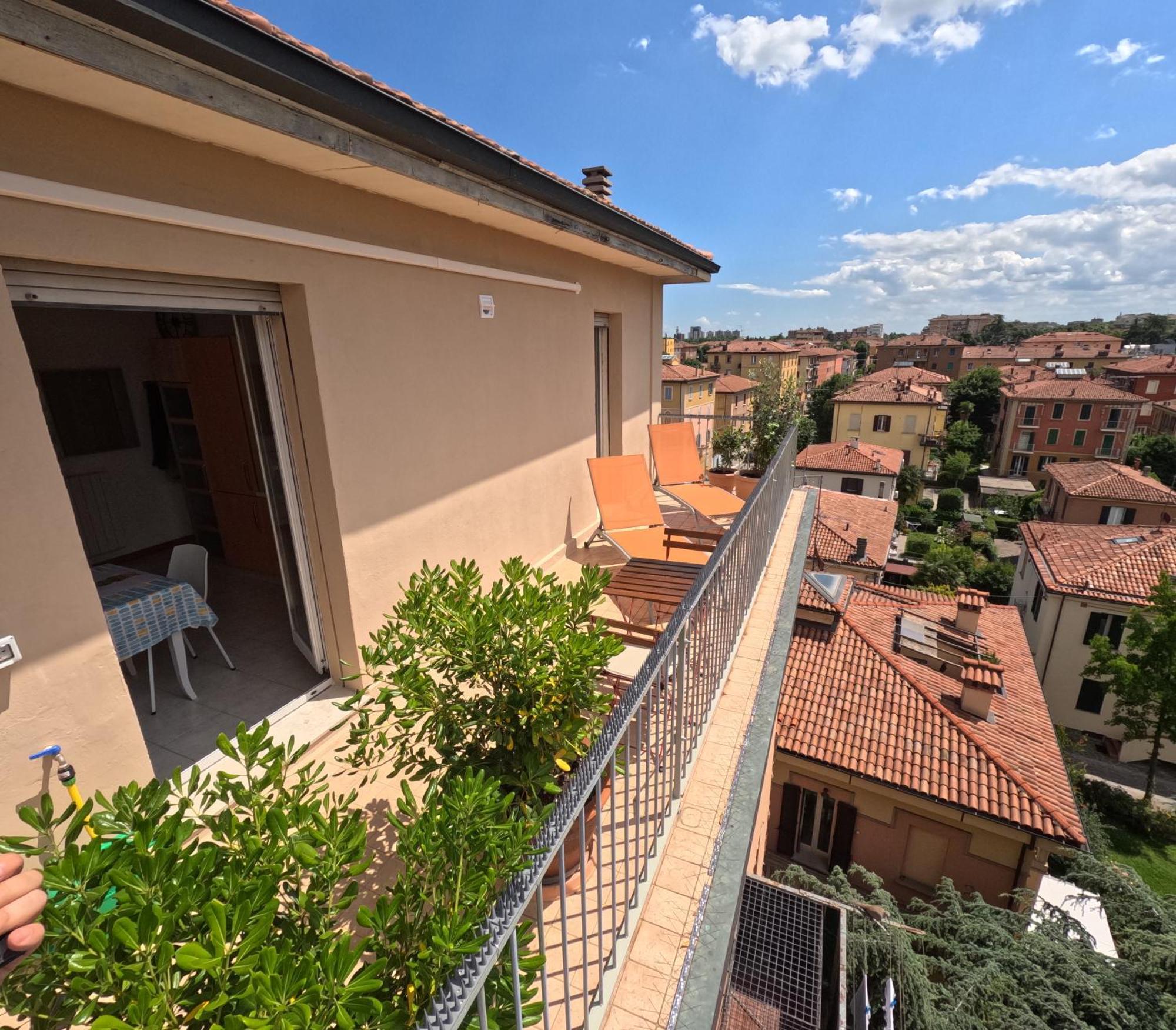 בולוניה Bellavista Panoramic Terrace Appartamento Con Terrazza Zona Sant Orsola מראה חיצוני תמונה