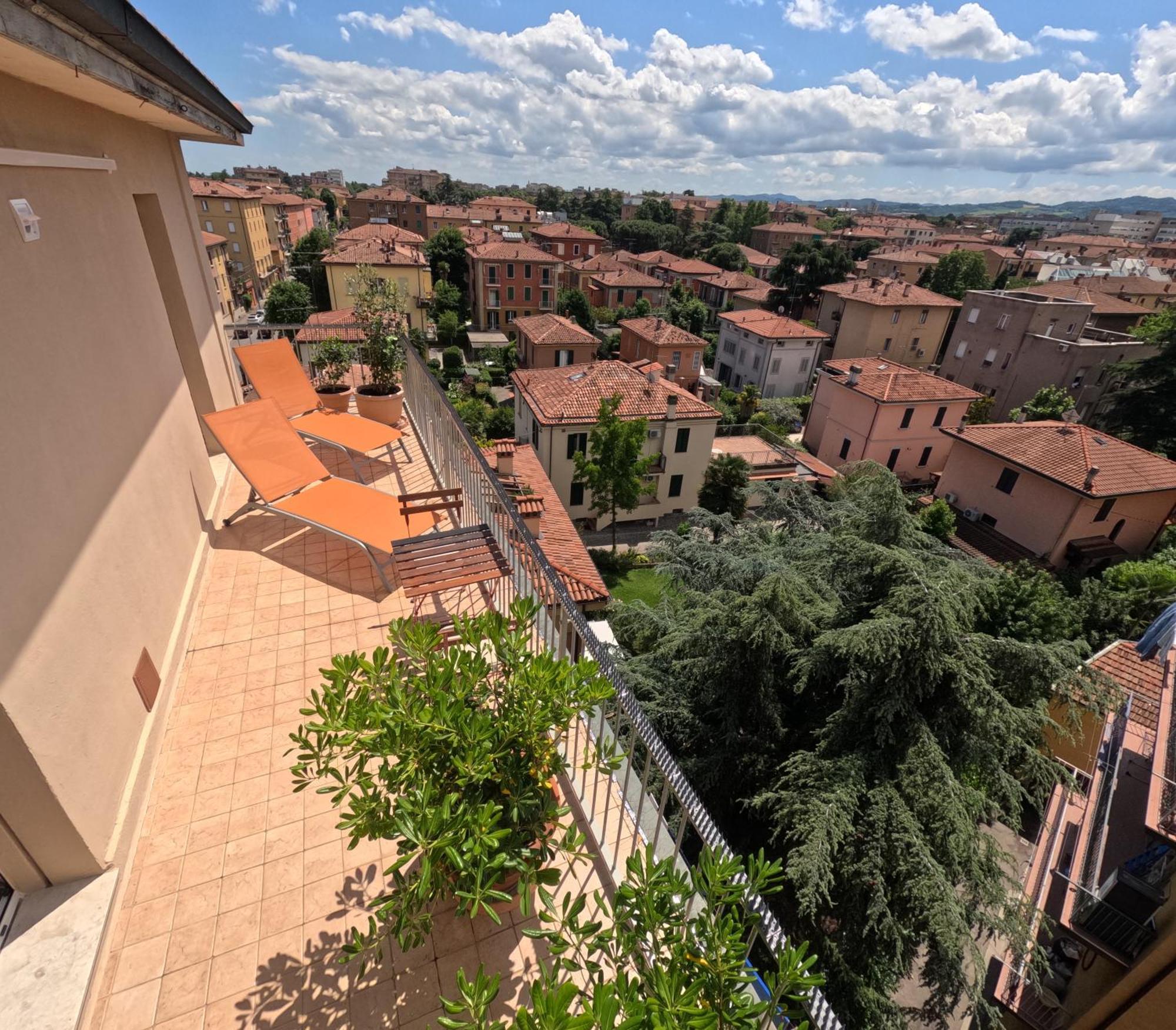 בולוניה Bellavista Panoramic Terrace Appartamento Con Terrazza Zona Sant Orsola מראה חיצוני תמונה